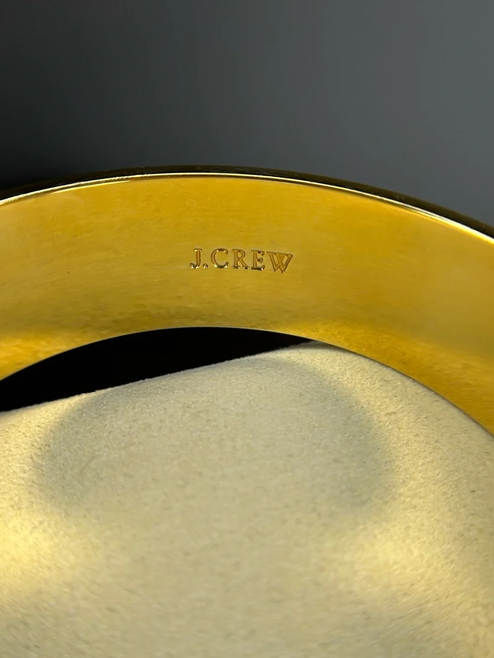 J. Crew Mint Green Wide Enamel Cuff Bracelet